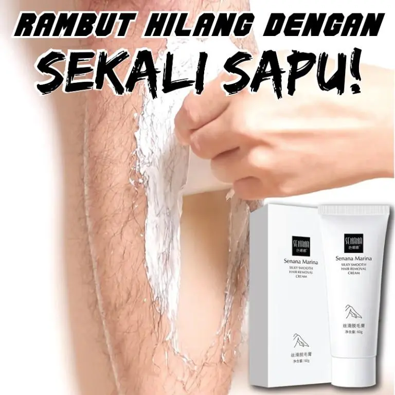 SENANA PERONTOK BULU TANGAN KAKI DAN KETIAK