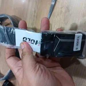 HOLO Ikat Pinggang Pria Kulit PU Kualitas Tinggi Gaya Bisnis Versatile Sabuk Pinggang Otomatis