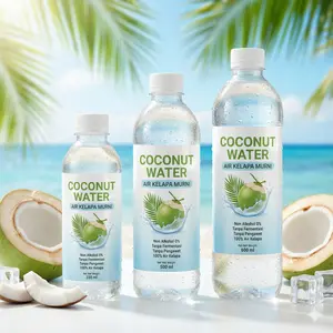 Air Kelapa 600ml – Segar Alami, Bening & Nyegerin. COD maksimal 5 botol, Transfer Maksimal 10 botol