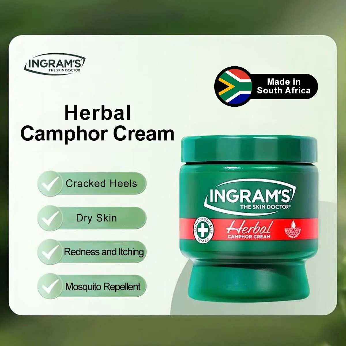 【Made In South Africa】 Ingram's Herbal Cream Ingrams Balm