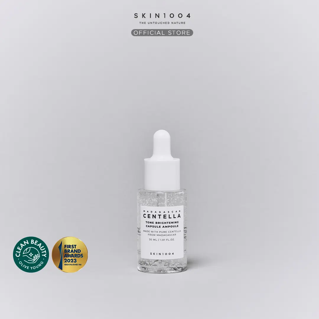 SKIN1004 Madagascar Centella Tone Brightening Capsule Ampoule 30ml Mencerahkan Niacinamide Wajah  Cair Serum