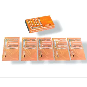 Slick Stainless Steel Razor Blade Pisau Cukur Silet Slick Isi 5 Keping Silet