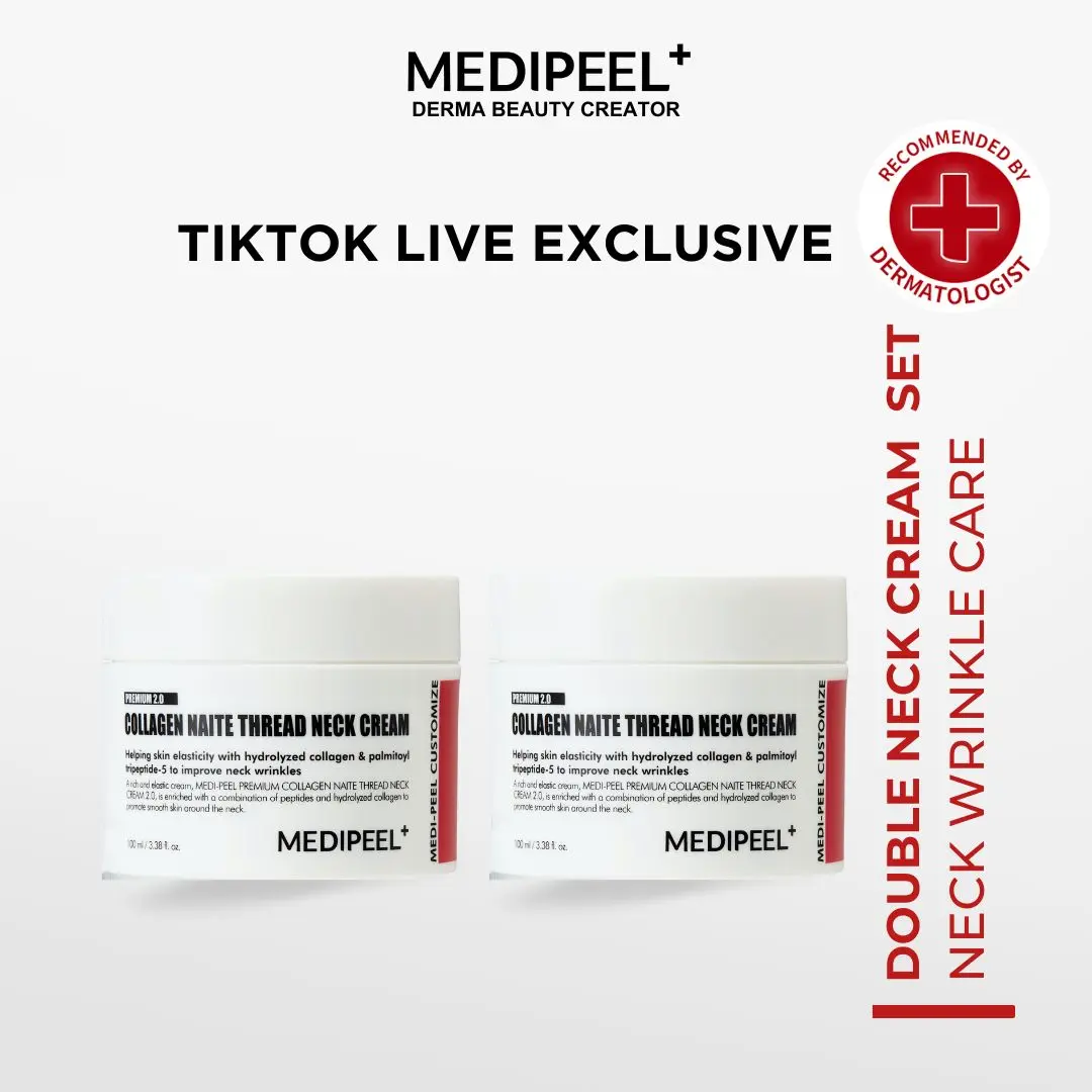 [LIVE EXCLUSIVE] MEDIPEEL Double Neck Cream Set