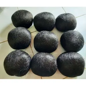 Cepol bulet polos / Konde BCL hitam ukuran besar & jumbo