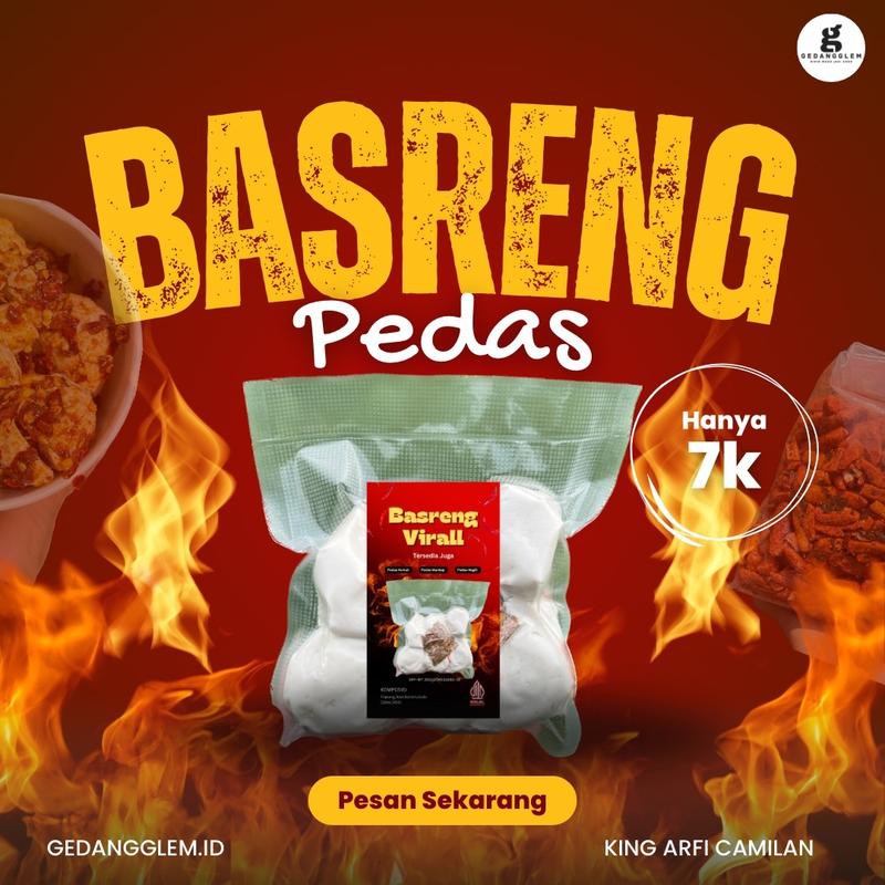 BASRENG PEDAS CAMILAN KERING Goreng Food