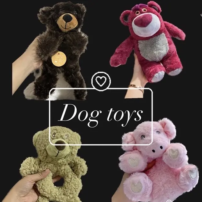 [FOR LIVE] Dog toys with squeakers crinkler