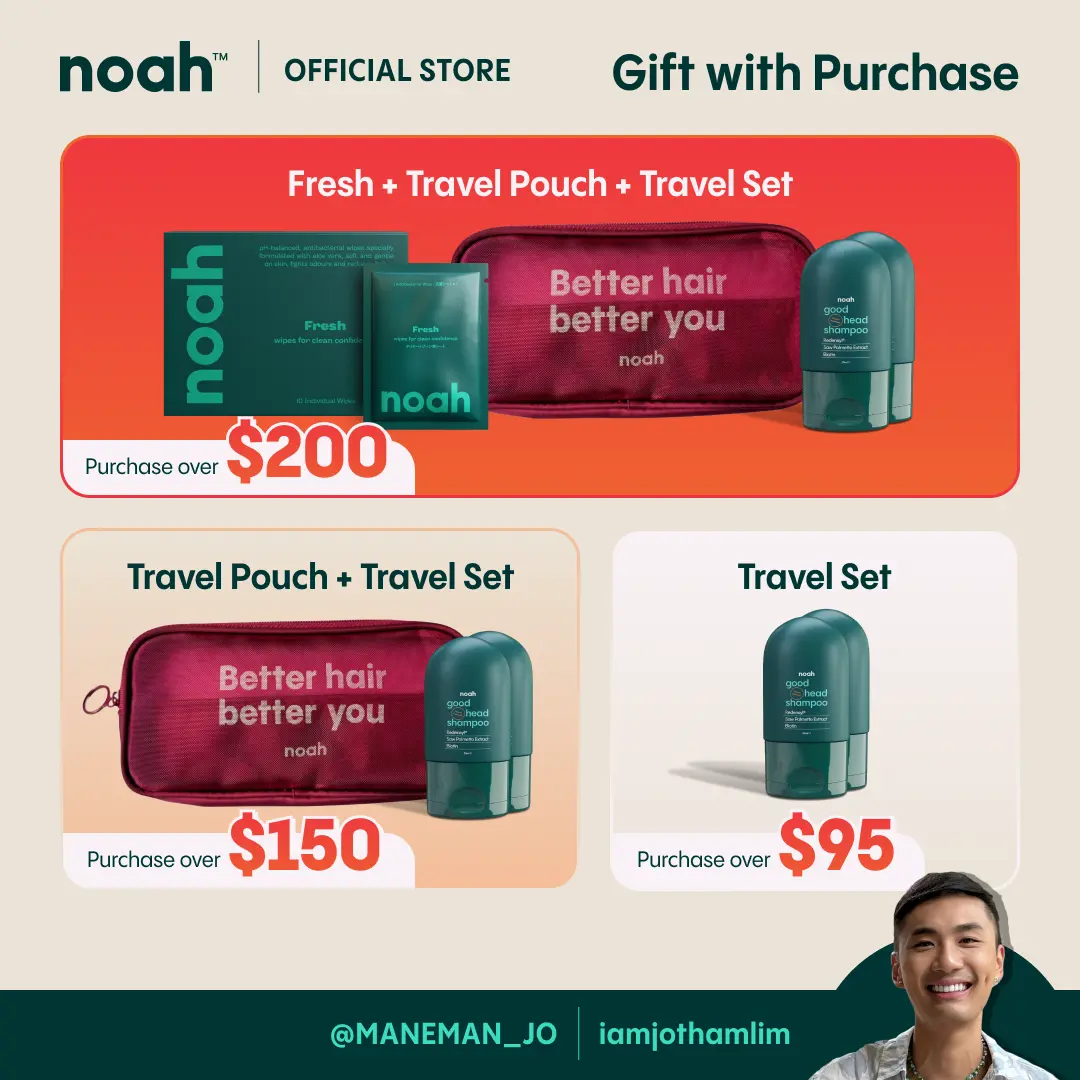 [GWP] Travel Set / Pouch / Fresh Wipes