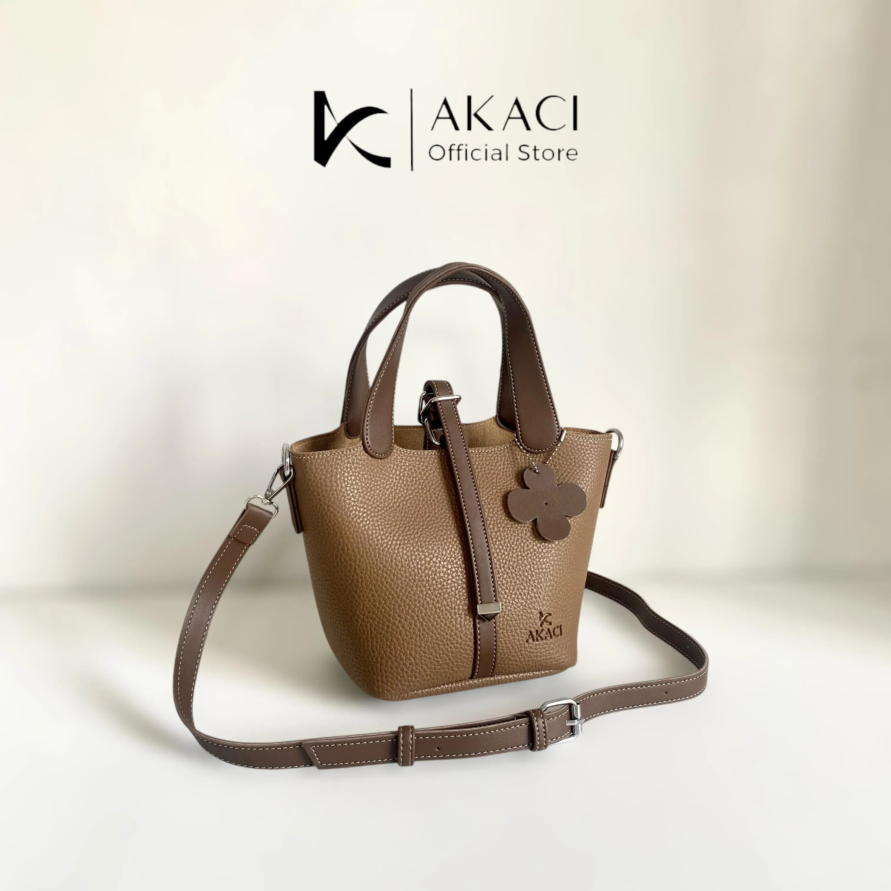 Hand bag wanita DINY Akaci 10-8391 Bahan papirut 1 ruang tas selempang lucu kekinian Terbaru free pouch tas cewek lucu