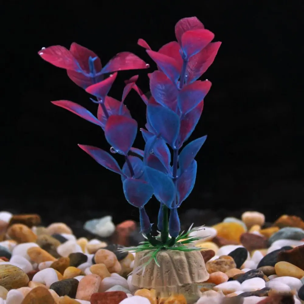 Water Grass Viewing Decorations Decorative Artificial Underwater Plants Simulation Lifelike Fish Tank Seaweed 10cm Plastic Fake Water Plant Home