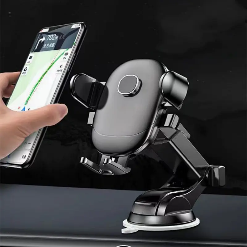 Car Phone Bracket Interior Car Windshield Phone Holder Dashboard Car Cellphone Stand Strong Suction Mobile Phone Mounts