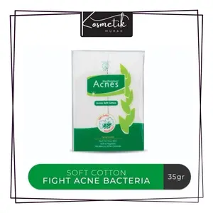Acnes Soft Cotton 35gr / Kapas Acnes Halus Kotoran, Kapas Pembersih Wajah