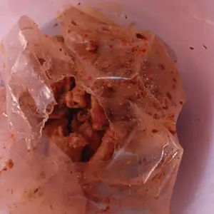Usus Krispi 500 Gram / kripik usus / 500Gram usus Crispy bumbu Pedas daun jeruk bos kriuk Cemilan Food Snacks