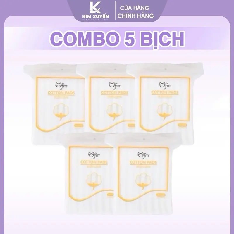 (Chính hãng) Combo Bông Tẩy Trang Cotton Pads Hàng Chính Hãng Skincare