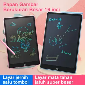 LCD 12 Inch Writing And Drawing Tablet Papan Tulis Menggambar Anak Papan gambar anak, layar pelindung mata berkualitas tinggi, papan tulis kecil, papan tulis tangan, papan tulis rumah untuk siswa.