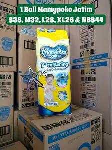 1 Ball MamyPoko Pants X-Tra Kering S38, M32, L28, XL26 & NBS44 JATIM