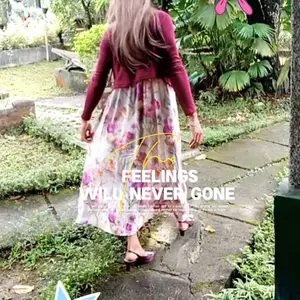 MARION LONG Dress Motif Bumil Busui Panjang Rayon Viscose Premium