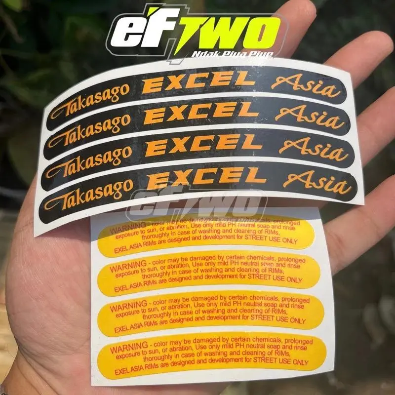 Stiker Velg Takasago Excel Asia untuk Motor - Motorcycle