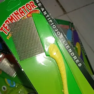 sisir kutu,serit kutu terminator, dirancang khusus untuk menghilangkan kutu rambut,anak kutu dan telurnya