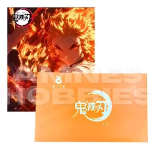 DEMON SLAYER SHIKISHI FIRE Card Collection Kartu A5 Mainan Sealed CCG