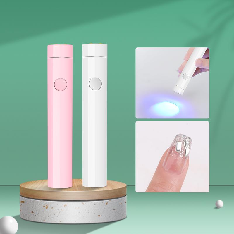 Đèn cầm tay Cầm Tay mini, Monja, 3 đèn LED, Đèn pin USB, Đèn UV, Máy Dụng Cụ Làm Móng Tự Làm, Máy sấy keo dính, Đèn sấy nhanh, Thích hợp cho dụng cụ làm móng