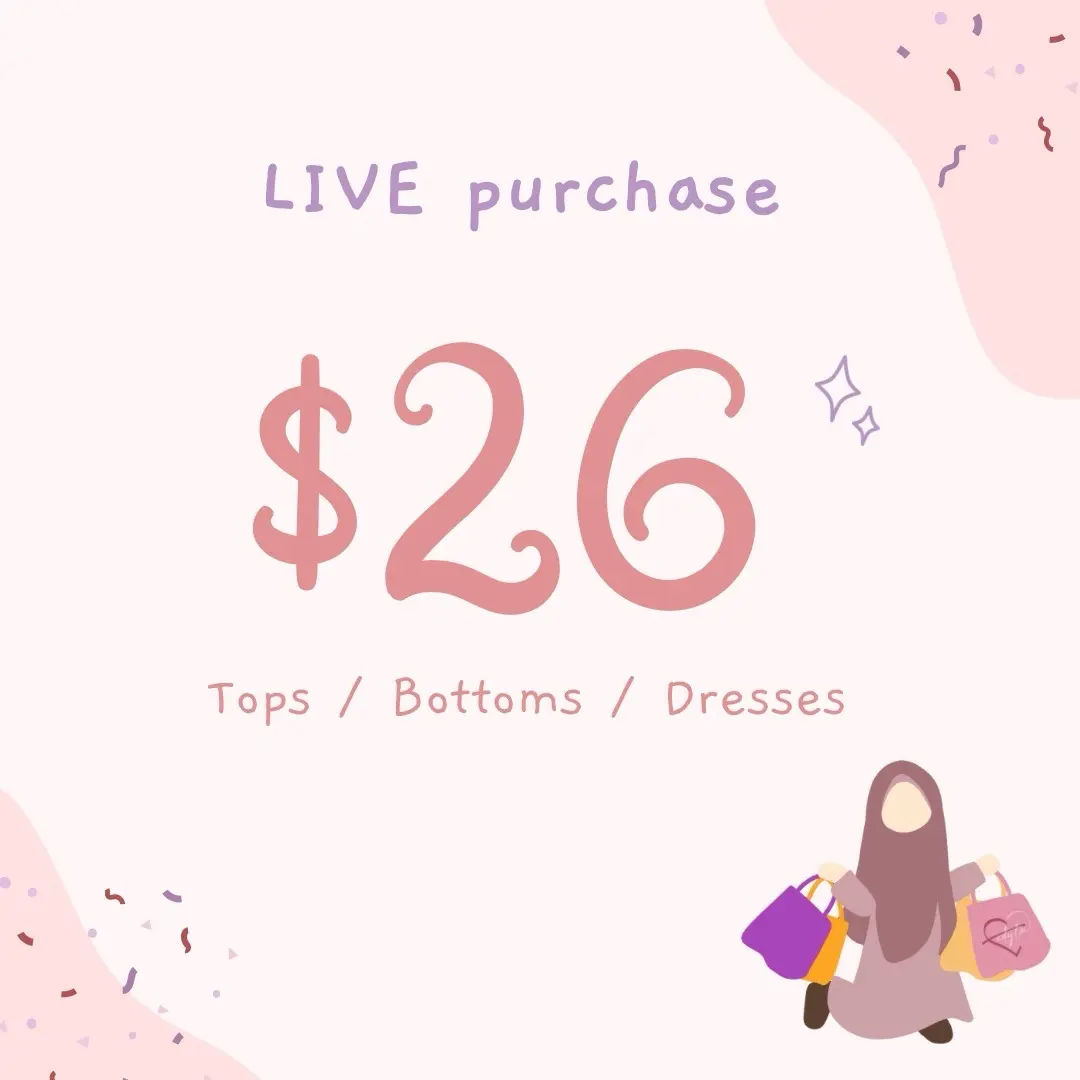 $26 Tops / Bottoms / Dresses (Live Purchase) Modest Womenswear Fedyla