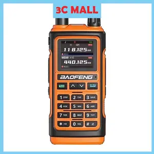 Ht BF Uv-17 Dual Band Type C Radio Walkie-talkies Frekuensi Penerbangan 5000km