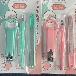 3 in 1 set manicure gunting kuku, gunting kuku bayi