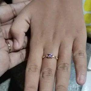 OS1-D100 Cincin Wanita Cranberry Jewelry Premium Lapis Emas 18k Anti Luntur Anti Berubah Warna Garansi 1 Tahun Resmi Size Adjustable Kualitas Grade Terbaru Aksesoris Perhiasan Cincin Nikah Permata VVS1 Elegan COD