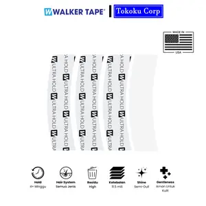 Original Double Tape Walker Tape Ultra Hold Lem Toupee dan Wig Rambut