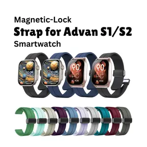 Magnetic Lock Strap for ADVAN Smartwatch S1 S2 Pro SE1