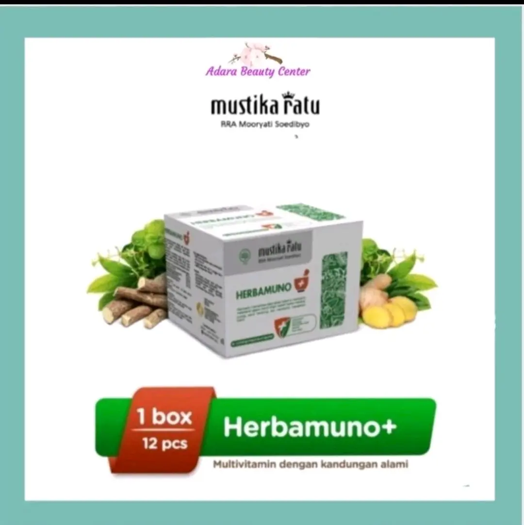 PROMO..!! Penambah Imun Mustika Ratu herbamuno + Immune Modulator 12 Strip isi 12 Box