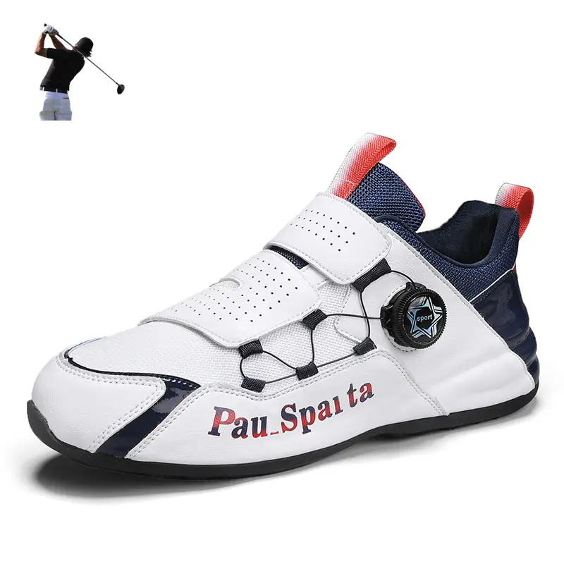 2023 Golf Shoes Men New Trend Golf Training Anti-slippery Grass Golfer Walking Footwears Mens Golf Sneakers