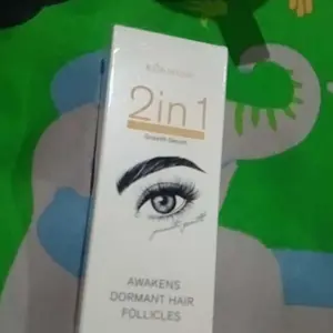 2 in1 Serum Bulu Mata dan Alis 7ML Penumbuh Bulu Mata dan Alis Serum Pemanjang Penebal Bulu Mata Penebal Pemanjang Bulu Mata dan Alis Serum Penumbuh Rambut Eyelash Eyebrow Natural Serum,Eyelash Extension Penumbuh Bulu Mata