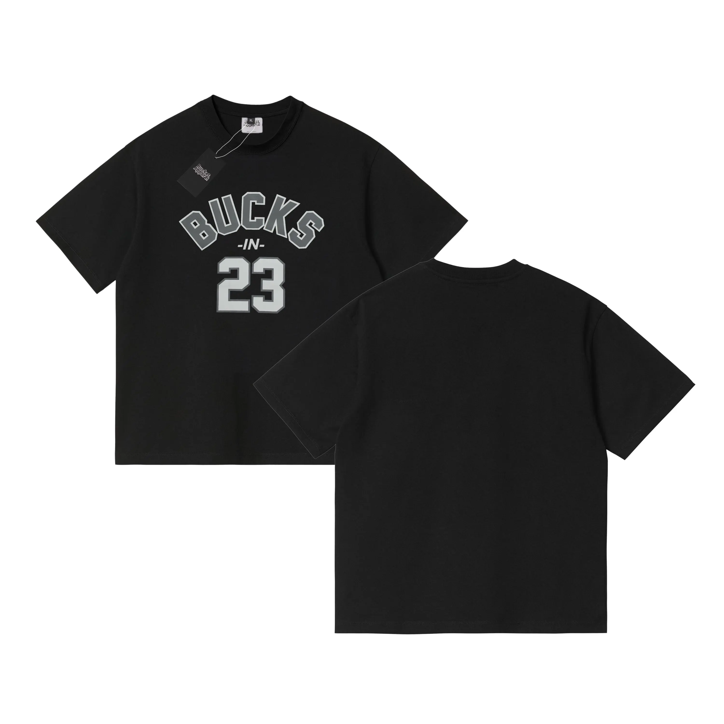 BUCKET T-Shirt Bucks In 23 Black Hitam Baju Combed 30 S Kaos Pria Printing Sablon Tulisan Motif Pendek Printing Sablon Tulisan Nyaman Distro