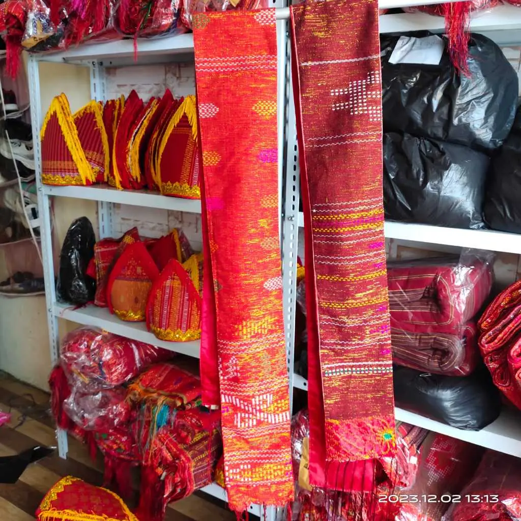 selendang menari adat batak / 1 layer atau puring