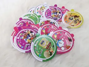 Tutup Cup Ice Cream Kapasitas 100 Ml Karakter Bahan Kertas Tebal