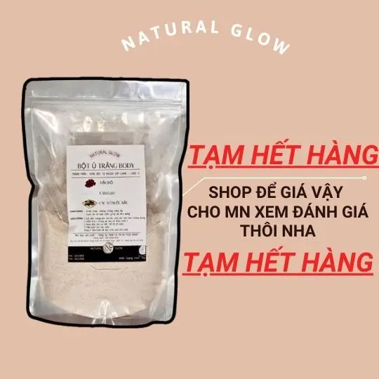 [1KG] Bột thảo mộc thiên nhiên dưỡng sáng da Body [Natural Glow]