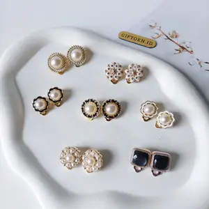 Anting Klip Hijab Part 3 by Giftoen.id Perempuan Aksesoris Earrings