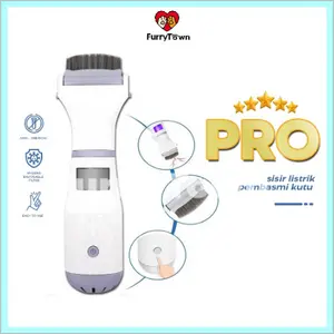 【Furry Town】Sisir Kutu Elektrik Penghilang Kutu Rambut Menggunakan Mesin Elektrik UV-COMB Vacuum Electric