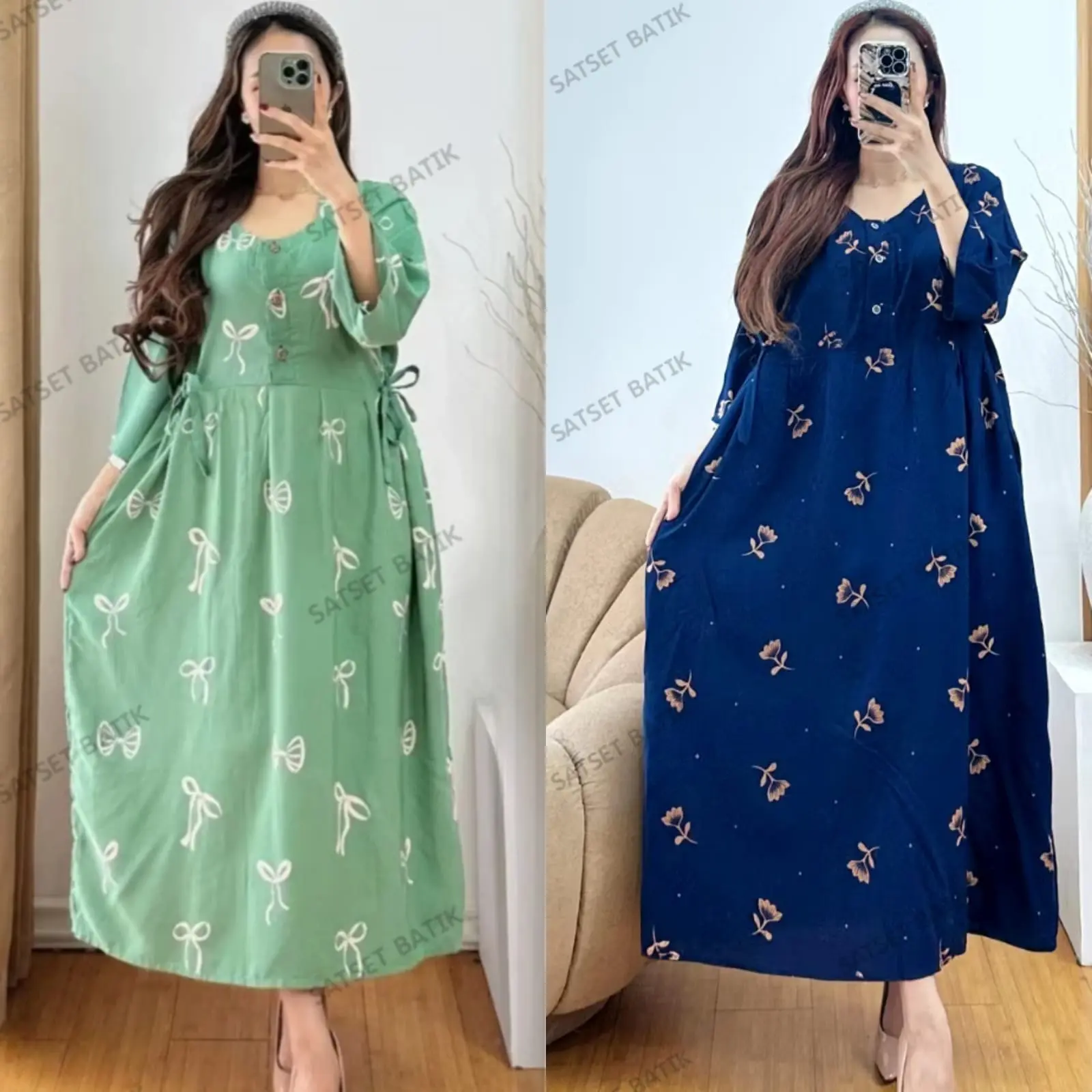 Pita sage - Mawar navy