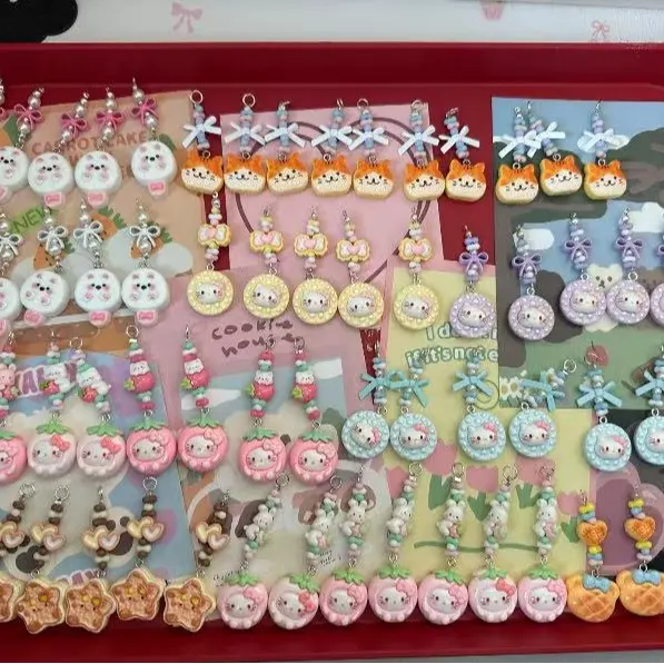 Cute cartoon food keychin
