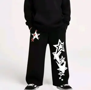 Celana Skena Baggy Pants Anak Laki-laki dan Perempuan Usia 2-13 Tahun dengan Desain Bintang Stylish
