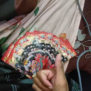 KAYOU Naruto Byou Wave 9 Kartu Koleksi Smriti Seri 2 dengan 132 Desain Kartu 8 Tingkat Langka Edisi Pop Art & Tarot card