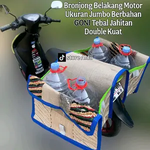 tas motor tas kandek tas obrok tas kurir bahan goni super TEBAL jahitan double kuat