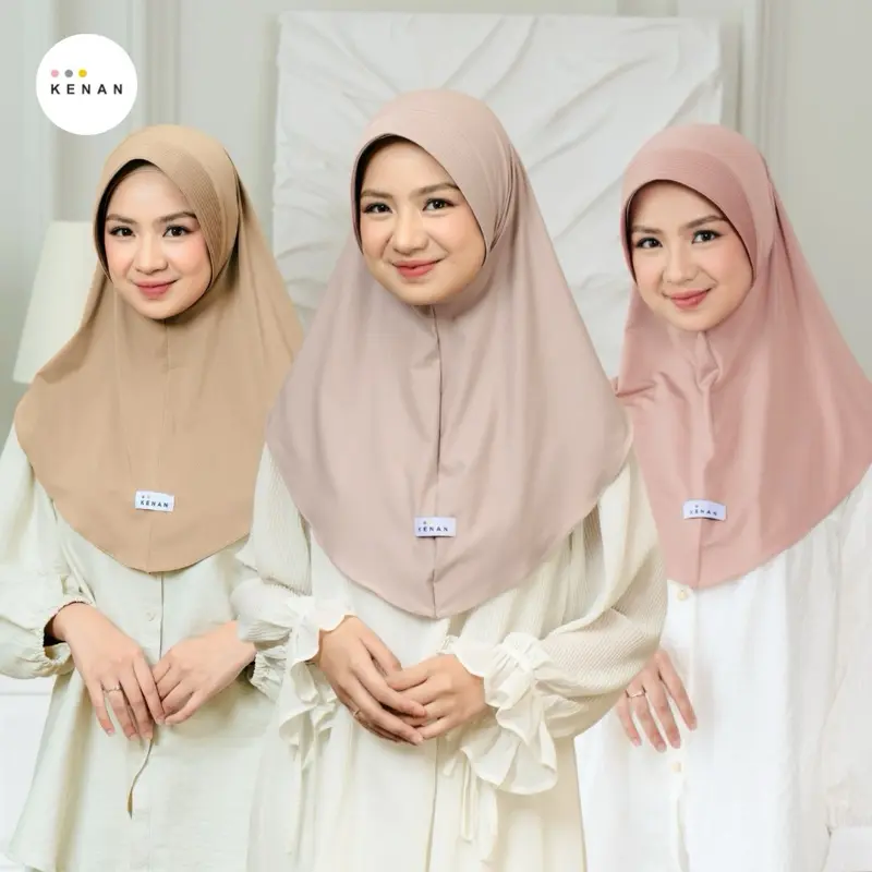 KENAN - Daily Hijab Dzevada Hijab instan Size M Matt Jersey