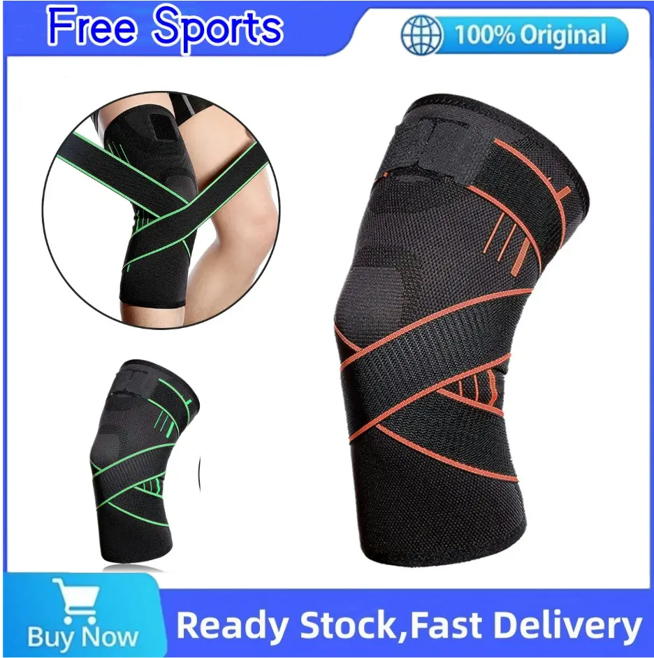 Adjustable Sports Knee Pad Professional Protective Knee Support for Hiking Soccer Basketball Running Sport