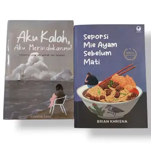 PAKET BUNDLING 2 BUKU / SEPORSI MIE AYAM & AKU KALAH AKU MERINDUKANMU