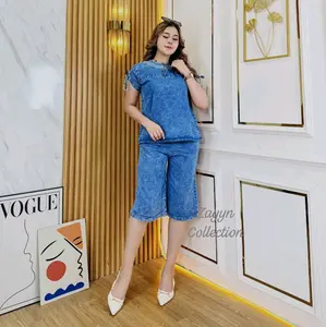 ONE SET BCL SETELAN JEANS  WANITA KOREA STYIEL