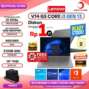 LAPTOP LENOVO V14 G4 CORE I3 1315U 16GB 512GB SSD 14" INTEL UHD