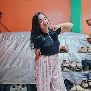 Celana Motif Wanita Kallyoutfit Rayon Kulot Panjang Part 2 Garis Kain Adem Flowy Lembut Tidak Tebal Cocok Untuk Santai Di Rumah Dan Keluar Rumah